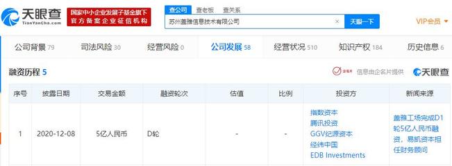 蓋雅工場完成D1輪5億元融資，GGV與騰訊等知名機(jī)構(gòu)助力計(jì)算機(jī)軟硬件設(shè)備批發(fā)發(fā)展
